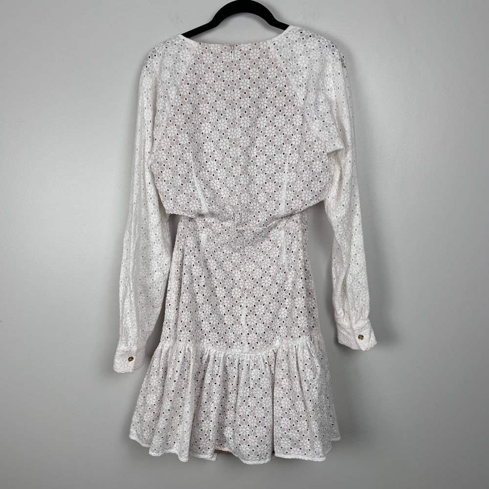Michael Kors Eyelet Mini Dress Various NEW white Nude Cutout - Picture 4 of 9
